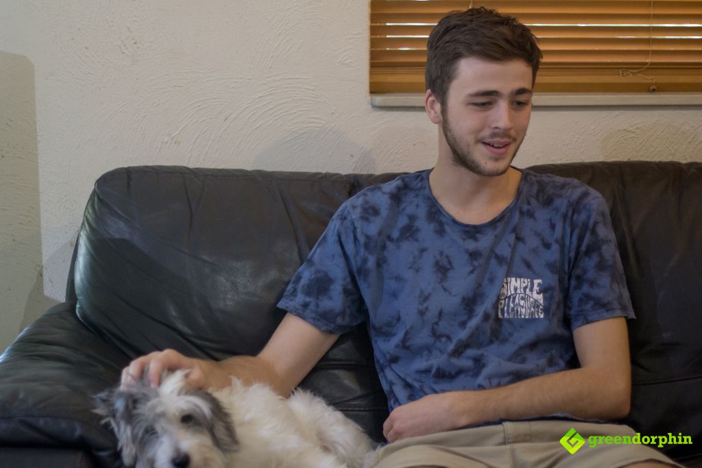 Lindsay Carter: Australia's First Medical Cannabis Patient and his dog