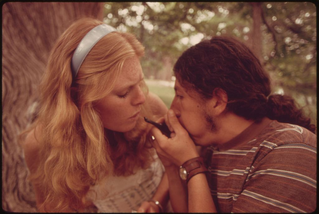 Vintage Photos of Teens Smoking Marijuana in Texas in the 70’s