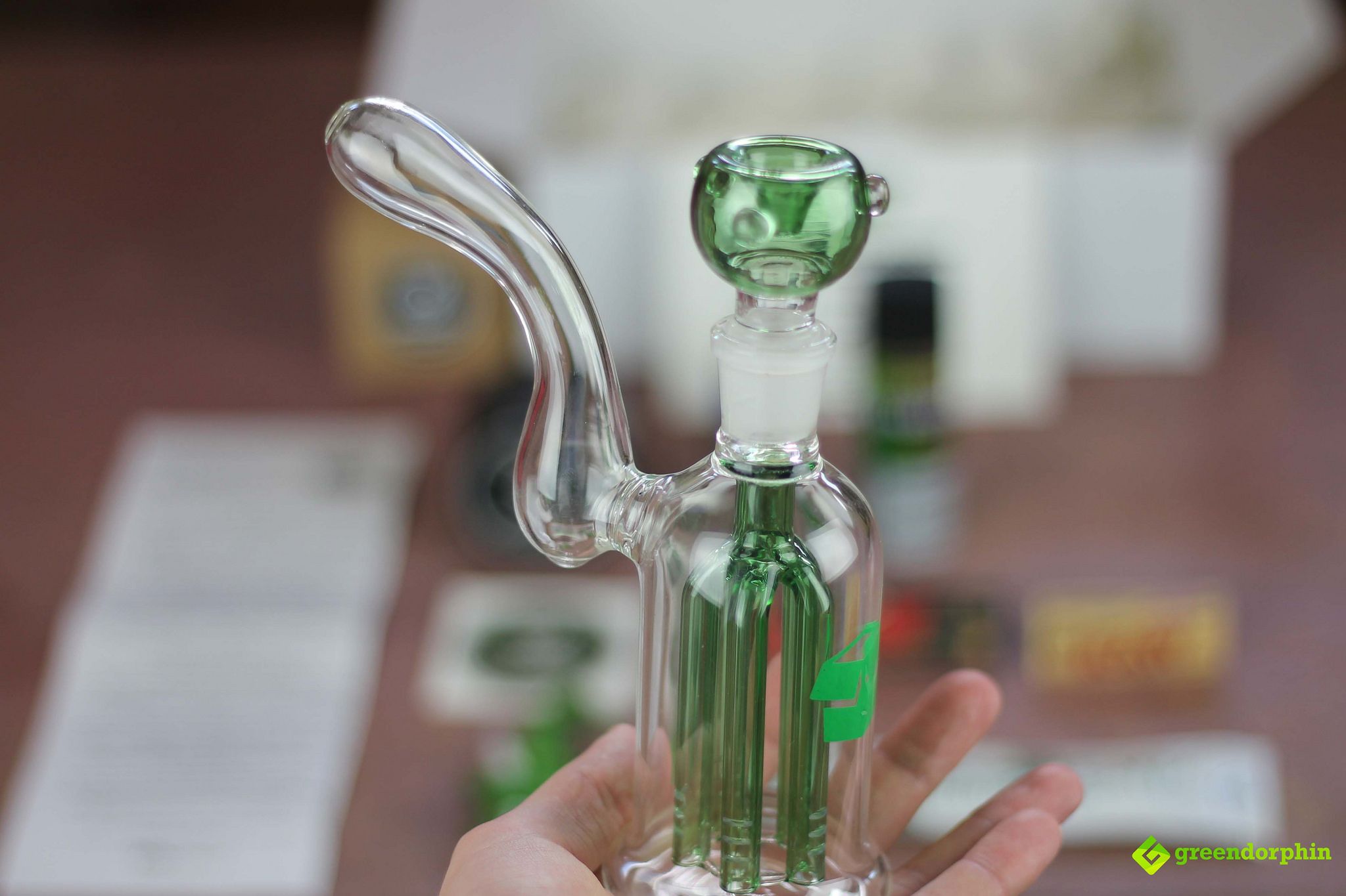 Weed Subscription Box Glass Piece
