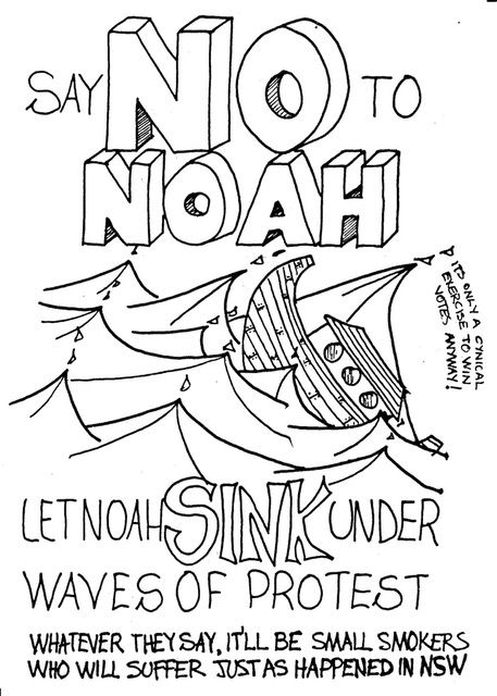 'Say No To Noah' campaign