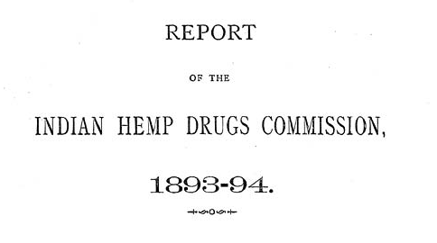 Indian Hemp Drugs Commission Report