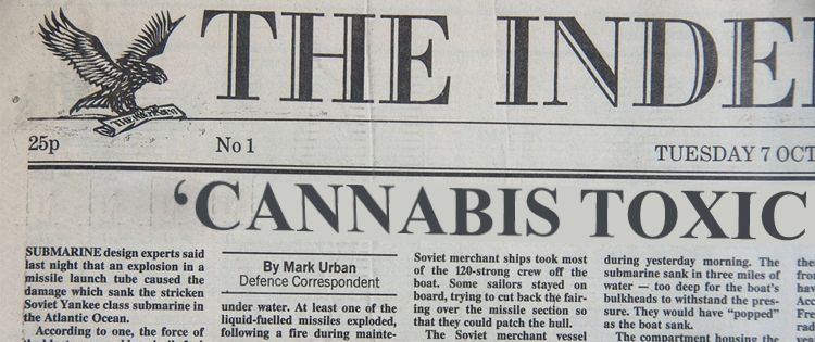 Cannabis was demonized in early 1900