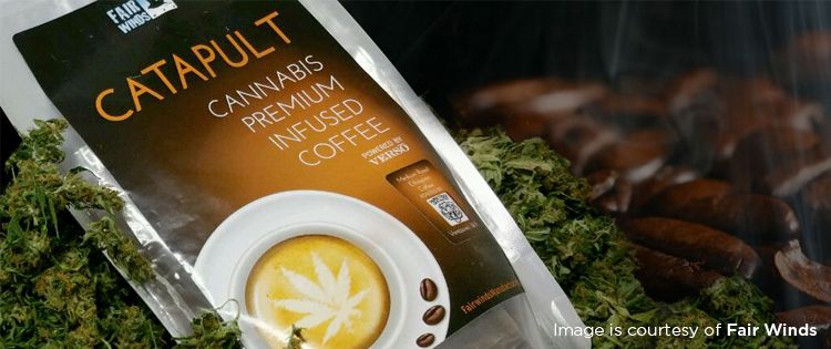 Cannabis-infused coffee