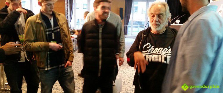 Tommy Chong in the International Cannabis Business Conference