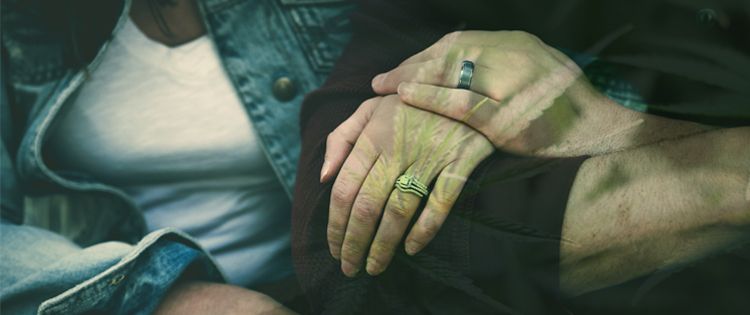 Couple in love - Cannabis Wedding