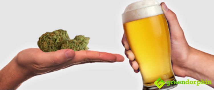 alcohol and sugar are more harmful than cannabis