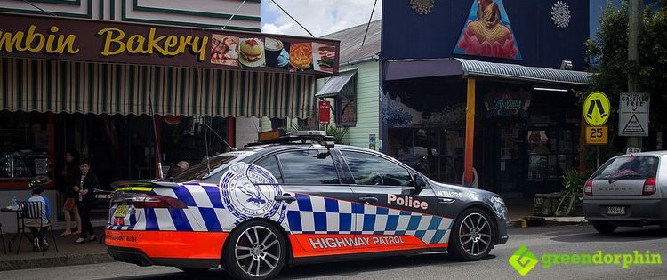 Police in Nimbin