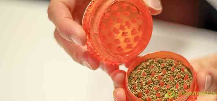 Grinding Vaporized Cannabis