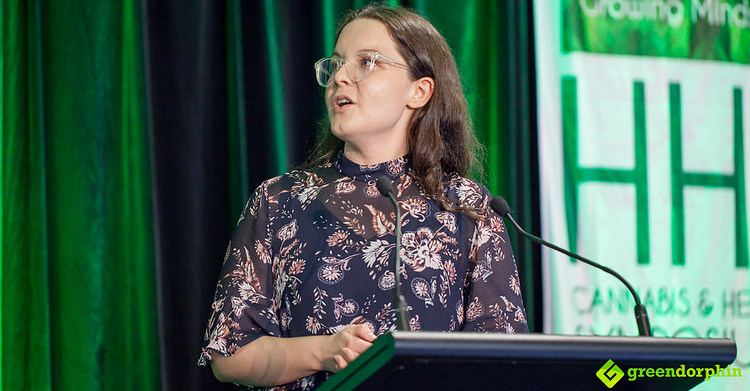 Researcher Anastasia Suraev - Hemp Health Innovation Expo in Sydney 