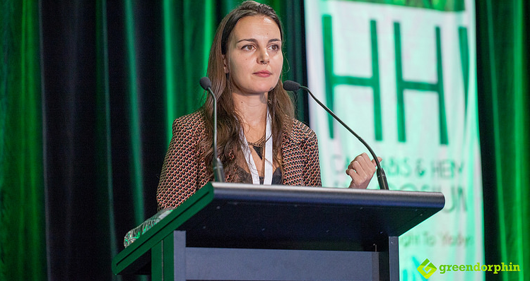 Researcher Viola Brugnatelli - Hemp Health Innovation Expo in Sydney 