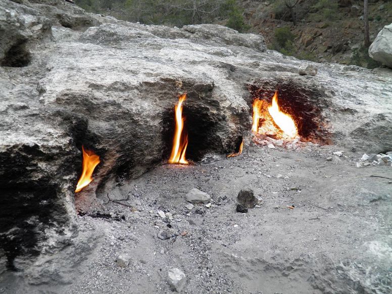 Yanartaş - Chimera, Turkey - smoke weed outdoor