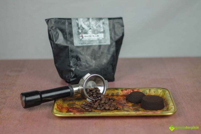 Grow organic weed coffee grounds